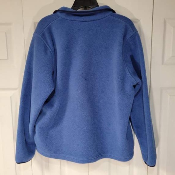 L.L. Bean Vintage Snap Button Fleece Jacket size large women - Picture 3 of 3